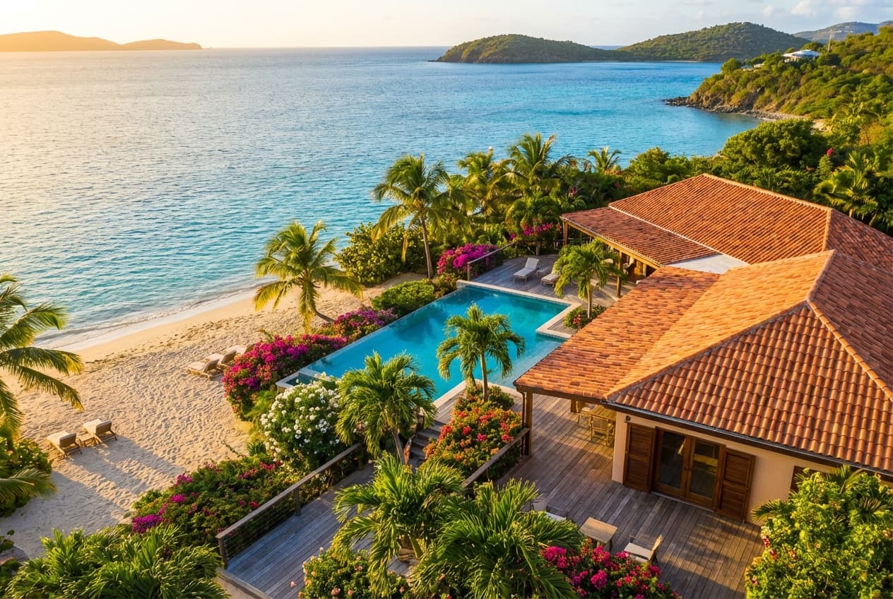 Beautiful beachfront vacation rental property